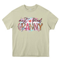 Mossy most loved granny Heavy Core Tee - RacoonDesign