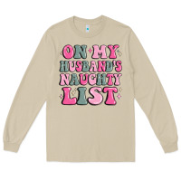 Mushroom on my husband's naughty list Long Sleeve Tee - MaliasSmallBusiness