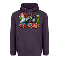Plum Merry Cruisemas Heavyweight Hoodie - texasbilliewilder