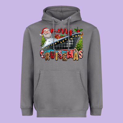 Merry Cruisemas Heavyweight Hoodie Designed By Texasbilliewilder