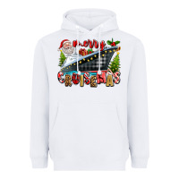 White Merry Cruisemas Heavyweight Hoodie - texasbilliewilder