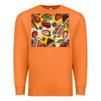 Carrot summer ice cream with fruits Premium Sweatshirt - TumblerDesignByShophia