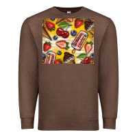 Chestnut summer ice cream with fruits Premium Sweatshirt - TumblerDesignByShophia