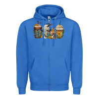 True Royal bull skull western coffee cups Zipper Hoodie - Jasminsmagicworld