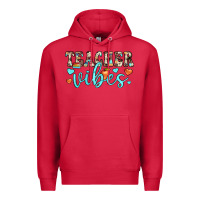 Cardinal teacher vibes Premium Hoodie - JahusDesignShop