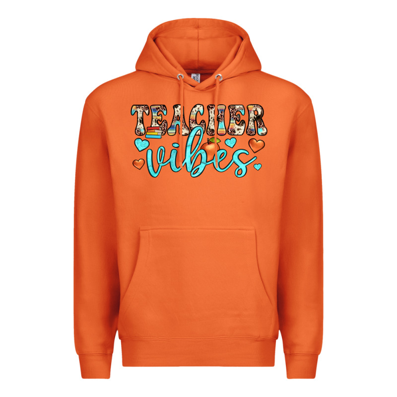 Teacher Vibes Premium Hoodie by JahusDesignShop | Teevron