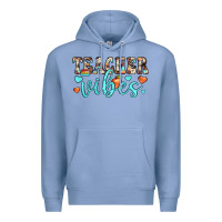 Colony Blue teacher vibes Premium Hoodie - JahusDesignShop