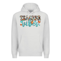 Dove Grey teacher vibes Premium Hoodie - JahusDesignShop