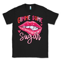 Black gimme some sugar Classic Tee - MaliasSmallBusiness
