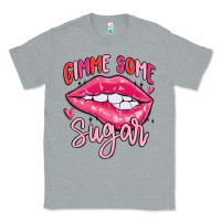 Heather Grey gimme some sugar Classic Tee - MaliasSmallBusiness