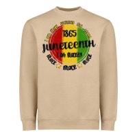 Mushroom i am black everyday but today juneteenth Heavyweight Sweatshirt - MaliasSmallBusiness