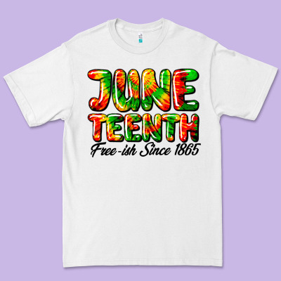 Juneteenth Free Ish Since 1865 Premium Tee Designed By Hra Design Shop