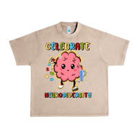 French Oak celebrate neurodiversity Urban Heavy Tee - MaliasSmallBusiness