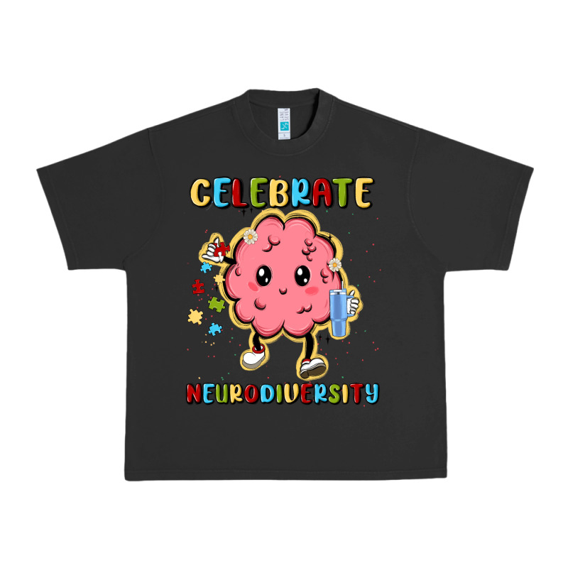 Celebrate Neurodiversity Urban Heavy Tee by MaliasSmallBusiness | Teevron