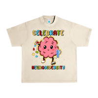 Sandshell celebrate neurodiversity Urban Heavy Tee - MaliasSmallBusiness