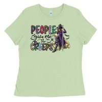 Matcha people give me the creeps Ladies Tee - CowhideDigitalArt