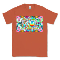 Copper The Pool Is My Happy Place Classic Tee - CowhideDigitalArt