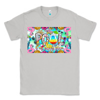 Moon Dust The Pool Is My Happy Place Classic Tee - CowhideDigitalArt