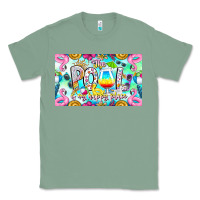 Sage The Pool Is My Happy Place Classic Tee - CowhideDigitalArt