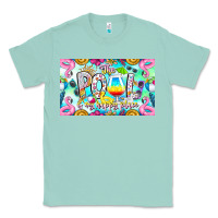 Seafoam The Pool Is My Happy Place Classic Tee - CowhideDigitalArt