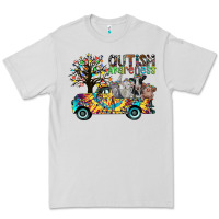 Dove Grey autism avareness3 Premium Tee - CowhideDigitalArt