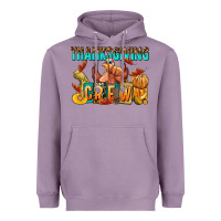 Lavender Thanksgiving crew Heavyweight Hoodie - NancyCooperArtShop