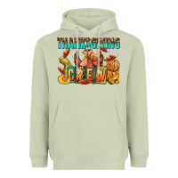 Matcha Thanksgiving crew Heavyweight Hoodie - NancyCooperArtShop