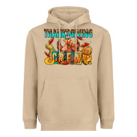 Mushroom Thanksgiving crew Heavyweight Hoodie - NancyCooperArtShop