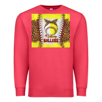 Cardinal raising ballers with baseball and softball leopard tumbler tbs Premium Sweatshirt - TumblerDesignByShophia