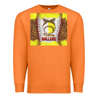 Carrot raising ballers with baseball and softball leopard tumbler tbs Premium Sweatshirt - TumblerDesignByShophia