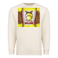Sandshell raising ballers with baseball and softball leopard tumbler tbs Premium Sweatshirt - TumblerDesignByShophia