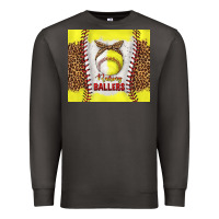 Smoke raising ballers with baseball and softball leopard tumbler tbs Premium Sweatshirt - TumblerDesignByShophia