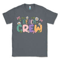 Charcoal Heather beach crew Classic Tee - MaliasSmallBusiness