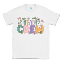 White beach crew Classic Tee - MaliasSmallBusiness