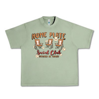 Oil Green glitter baseball Urban Heavy Tee - MaliasSmallBusiness