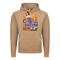 Vintage Coffee Chill the fourth out 4th of july Vintage Hoodie - NancyCooperArtShop