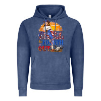 Vintage Denim Chill the fourth out 4th of july Vintage Hoodie - NancyCooperArtShop