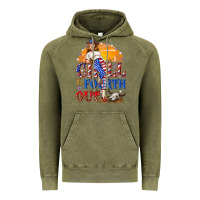 Vintage Olive Chill the fourth out 4th of july Vintage Hoodie - NancyCooperArtShop