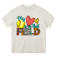 Cream my heart is on that field softball Heavy Core Tee - HRA Design Shop