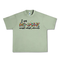 Oil Green i am au some Urban Heavy Tee - MaliasSmallBusiness