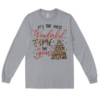 Heather Grey it's the most wonderful time of the year Long Sleeve Tee - MaliasSmallBusiness