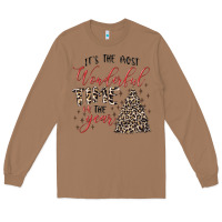 Toasted Coconut it's the most wonderful time of the year Long Sleeve Tee - MaliasSmallBusiness