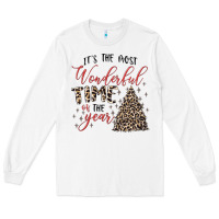 White it's the most wonderful time of the year Long Sleeve Tee - MaliasSmallBusiness