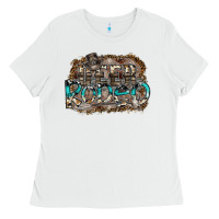 White deer rodeo Ladies Tee - SublimationCraftShop