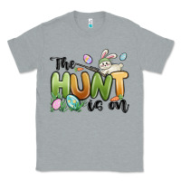 Heather Grey the hunt is on Classic Tee - MaliasSmallBusiness