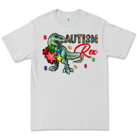 Dove Grey autism rex Premium Tee - CowhideDigitalArt