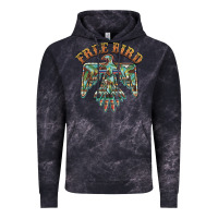 Cloud Black free bird feathers thunderbird Vintage Hoodie - BarkalooDesign