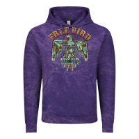Cloud Purple free bird feathers thunderbird Vintage Hoodie - BarkalooDesign