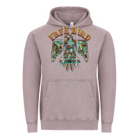 Vintage Zinc free bird feathers thunderbird Vintage Hoodie - BarkalooDesign