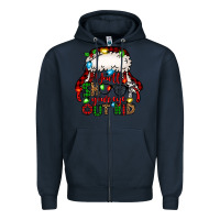 Navy you'll shoot your eye out kid christmas story Zipper Hoodie - Jasminsmagicworld